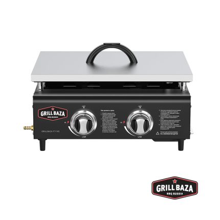 Газовый гриль флэт-топ Grillbaza FT-102, настольный