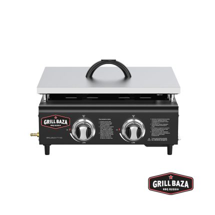 Газовый гриль флэт-топ Grillbaza FT-102, настольный