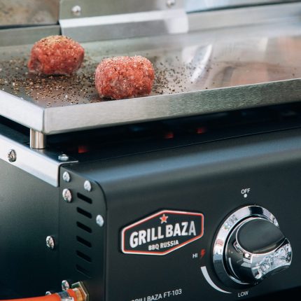 Газовый гриль флэт-топ Grillbaza FT-103, настольный - Image 14