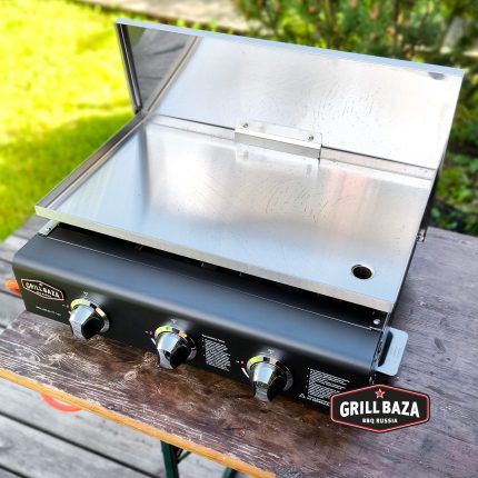 Газовый гриль флэт-топ Grillbaza FT-103, настольный - Image 10