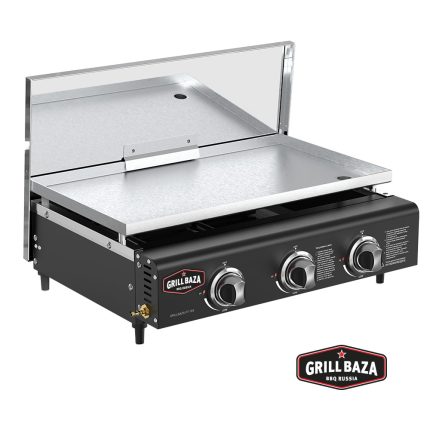 Газовый гриль флэт-топ Grillbaza FT-103, настольный - Image 6
